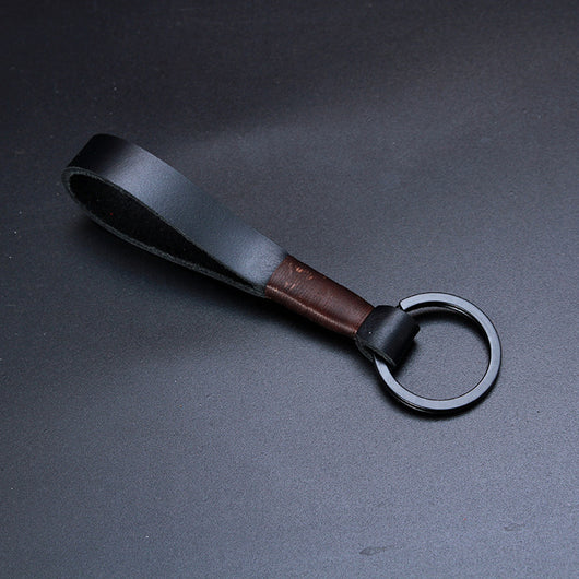 Llavero de Cuero Genuino con Diseño Minimalista - Image 4