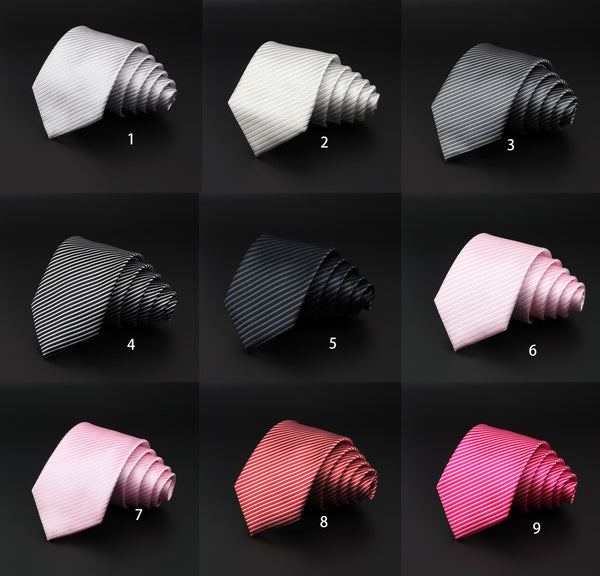 Corbata de Rayas Clásica Británica para Hombre