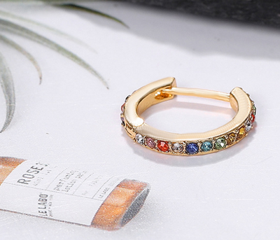 Aretes con Cristal Zirconia Diamante - Brillo Eterno - Image 5