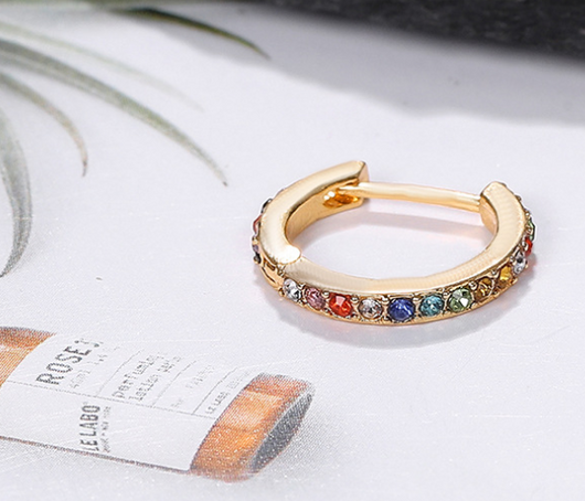 Aretes con Cristal Zirconia Diamante - Brillo Eterno - Image 5