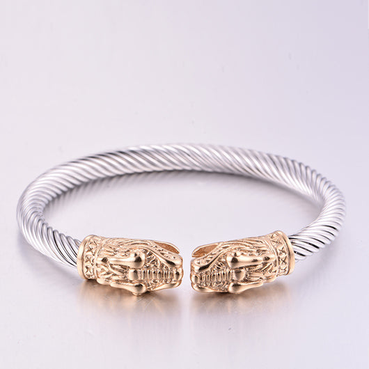 Grifo para Hombre Chapado en Oro Europeo y Americano - Image 3