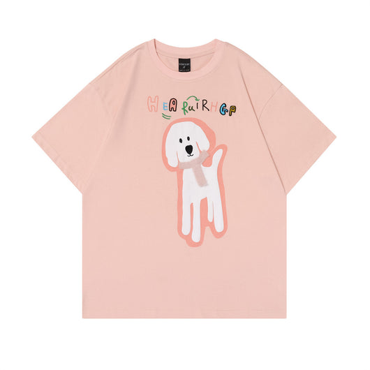 Camiseta Estampada Puppy Puff de Manga Corta para Hombre - Image 3