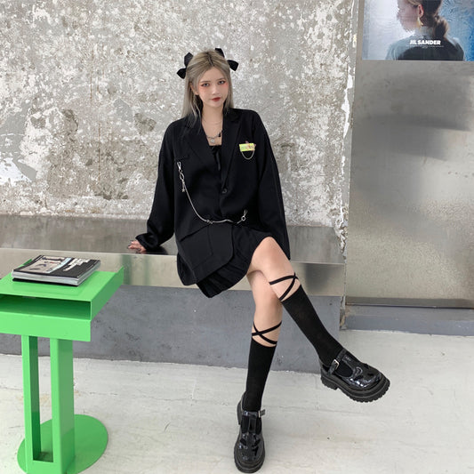 Traje Hip-hop de Moda Urbana - Diseño Trendy de Alta Calle