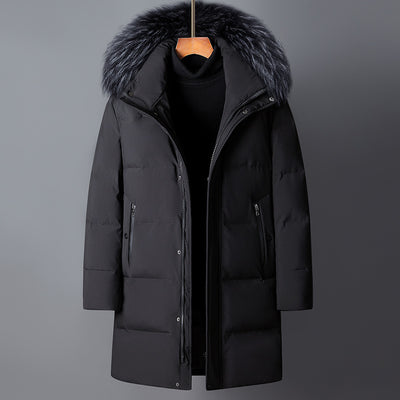 Chaqueta Acolchada de Plumas para Hombre, Estilo Moderno