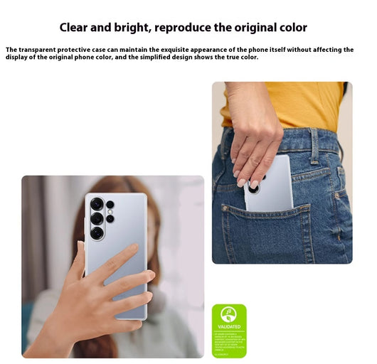 Funda Protectora Transparente de Tres Bordes para S25ULTRA - Image 10