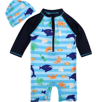 Traje de Baño Infantil de Una Pieza - Image 12