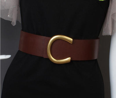Cinturón Ancho Decorativo para Mujer - Accesorio de Moda para Vestidos - Image 5