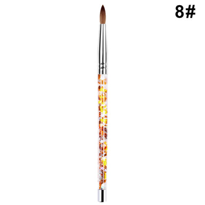Set de 7 Brochas para Uñas Acrílicas - Nylon Profesional para Manicura - Image 12