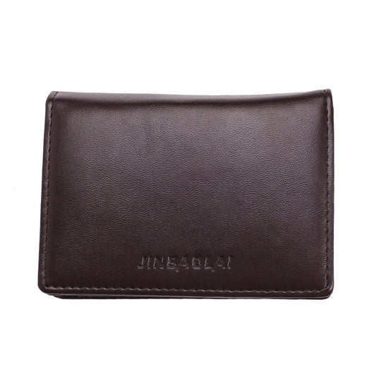 Cartera Ejecutiva de Cuero PU Tejido Liso para Tarjetas de Presentación - Image 8