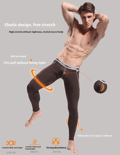 Calzoncillos Largos de Viscosa para Hombre - Corte Slim y Elástico - Image 22