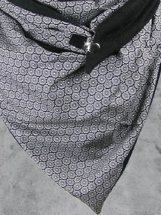 Bufanda Térmica Estampada de Felpa para Invierno - Image 4