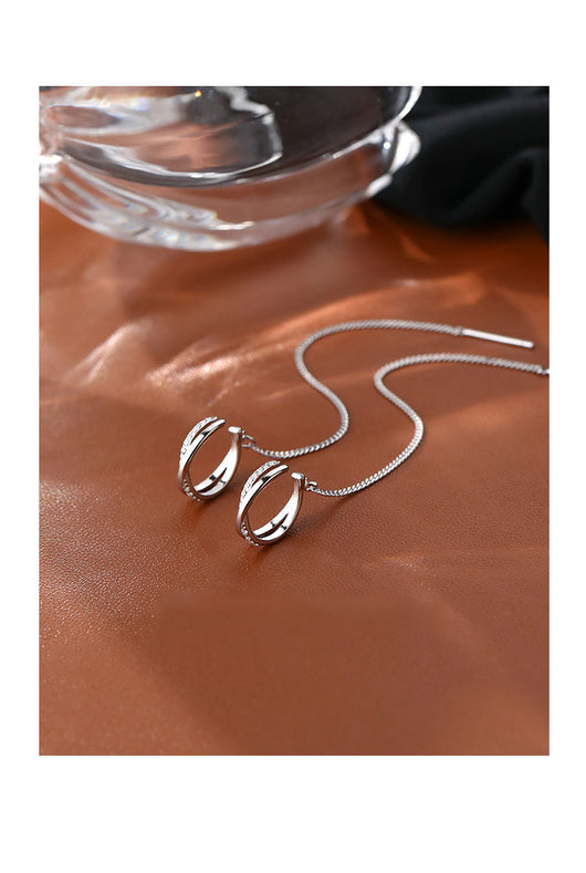 Aretes Clip sin Perforación con Diseño Moderno para Mujer - Image 5