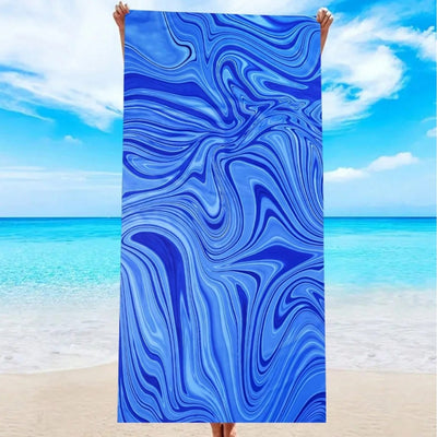 Toalla de Playa Microfibra Secado Rápido con Diseño Creativo - Image 21