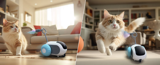 Juguete Interactivo para Gatos y Perros - Auto Controlado con 2 Modos de Movimiento - Image 9