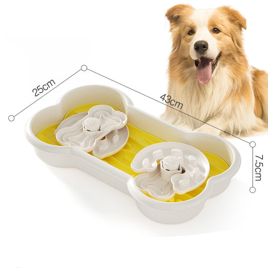 Comedero Lento Antiasfixia para Perros Grandes - Puzzle Interactivo para Alimento Seco y Húmedo - Image 10