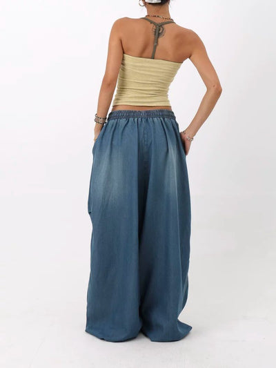 Jeans Vintage Cintura Alta Pierna Ancha Suelta - Image 26