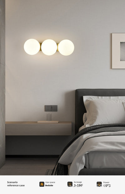 Lámpara Minimalista de Cristal para Mesita de Noche - Image 22