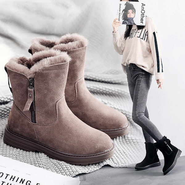 Botas de Nieve con Plataforma Acolchada