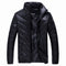 Chaqueta Acolchada de Invierno para Hombre Corte Slim Estilo Coreano