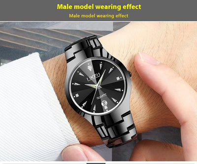 Reloj de Cuarzo Impermeable para Mujer de Temperamento Simple - Image 28