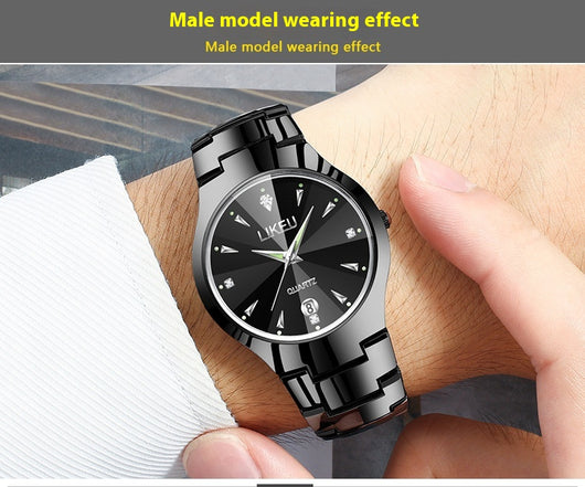 Reloj de Cuarzo Impermeable para Mujer de Temperamento Simple - Image 28