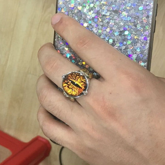 Anillo Dominante de Ojos Divididos para Hombre - Image 3