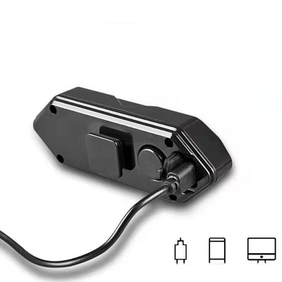 Luz Trasera LED con Claxon USB para Bicicleta - Seguridad Nocturna - Image 9
