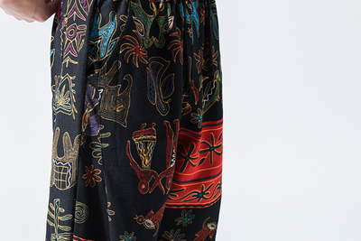 Pantalón Tradicional Chino de Cintura Alta con Detalle de Linterna - Image 12