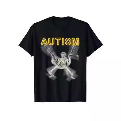 Playera Humor Introversión Neurodiversidad Manga Corta - Image 3
