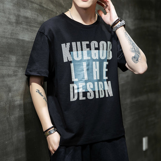Playera Masculina Estampada de Manga Corta - Image 27