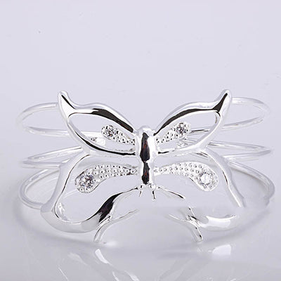 Pulsera de Cristal Zirconia con Mariposa Elegante - Image 7