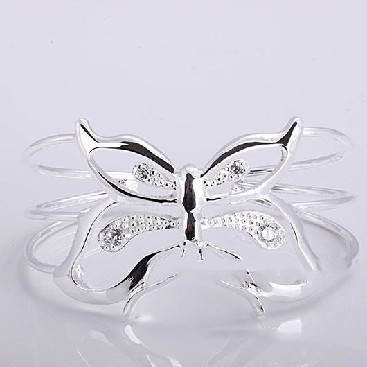 Pulsera de Cristal Zirconia con Mariposa Elegante - Image 7