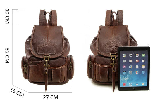 Mochila Retro para Mujer - Diseño Moderno y Funcional - Image 6