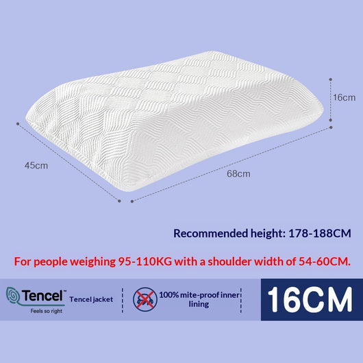 Almohada Ergonómica XL con Soporte de Hombro Reforzado - Image 12