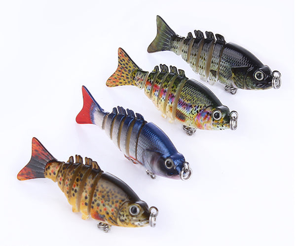 Cebo Artificial Nudoso para Pesca - Señuelo Realista de Simulación