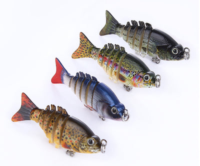 Cebo Artificial Nudoso para Pesca - Señuelo Realista de Simulación