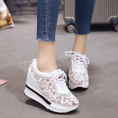 Zapatillas Deportivas Blancas con Malla Transpirable - Image 6