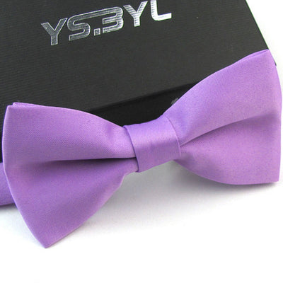 Moño de Boda Liso para Caballero - Poliéster Elegante