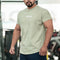 Playera Deportiva Manga Corta Hombre Stretch Absorbente Cuello Redondo