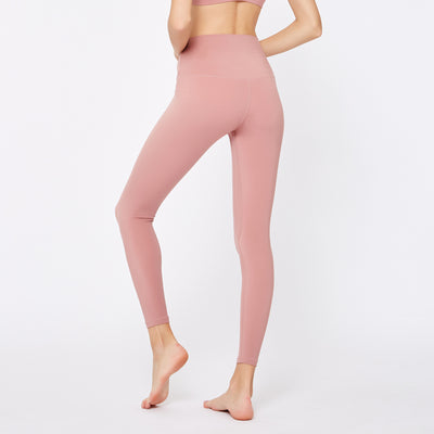 Pantalones de Yoga Reversibles Nude de Nylon para Mujer - Image 2
