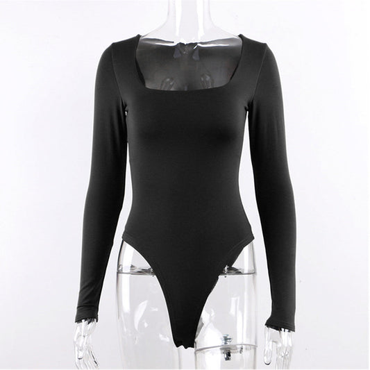 Traje de Baño Enterizo Elegante Cuello Halter Liso