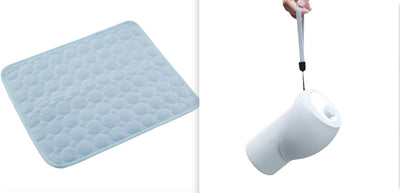 Cama Refrescante de Seda Helada para Perros y Gatos - Image 9