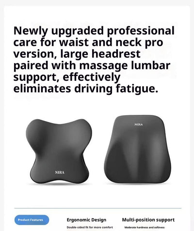Cojín Lumbar Viscoelástico para Auto con Soporte Cervical - Image 16