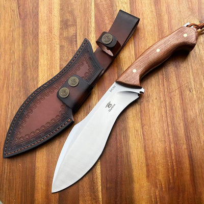 Cuchillo Forjado a Mano de Alto Rendimiento con Quilla Integrada 10mm