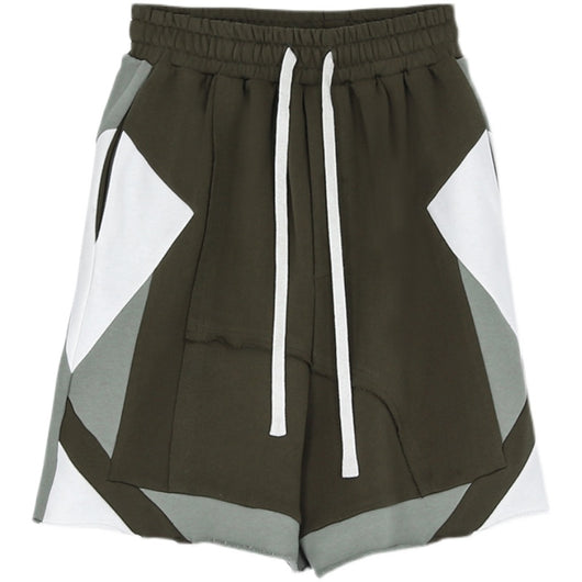 Pantalón Militar Holgado de Tres Colores con Costuras Reforzadas - Image 4