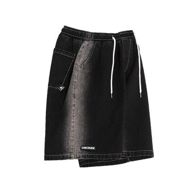 Shorts Denim Tie Dye Retro Casual Deportivo Americano - Image 3