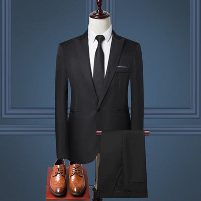 Conjunto de Dos Piezas Casual Liso para Hombre - Image 5
