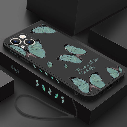 Funda Mariposa para iPhone 14 Pro Max, 11, 12, 13 Pro Max - Image 6