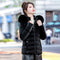 Chaqueta Acolchada de Algodón con Gorro Desmontable
