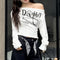 Blusa Manga Larga Hombro Asimétrico Ajustada y Reductora